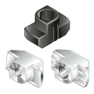 Bosch Rexroth M5 T-Slot Nut Connecting Component, Strut Profile 40 mm, 45 mm, 50 mm, 60 mm, Groove Size 10mm