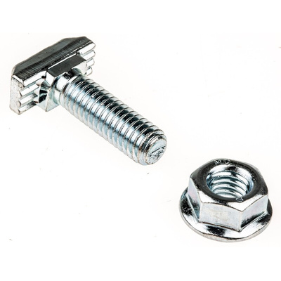 Bosch Rexroth M6 T-Head Bolt Connecting Component, Strut Profile 30 mm, Groove Size 8mm
