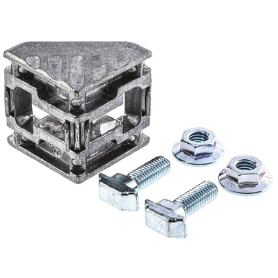 Bosch Rexroth M8 Angle Bracket Connecting Component, Strut Profile 45 mm, Groove Size 10mm