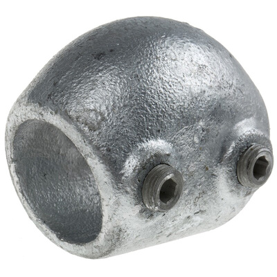 RS PRO 15 to 60 Degree Elbow Connecting Component, Strut Profile Type 1, Round Tube Size Type 1
