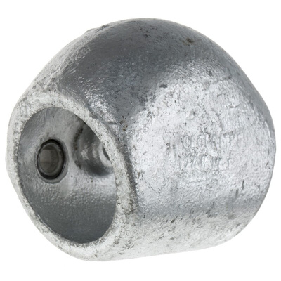 RS PRO 15 to 60 Degree Elbow Connecting Component, Strut Profile Type 1, Round Tube Size Type 1