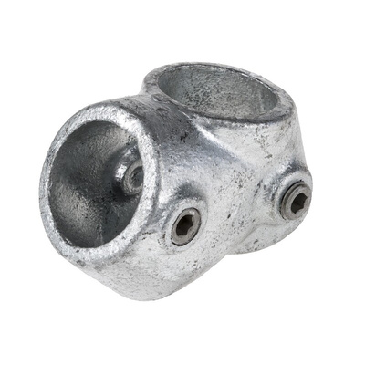 RS PRO T-Connector Connecting Component, Strut Profile Type 1, Round Tube Size Type 1
