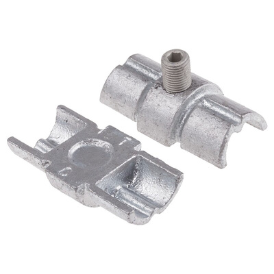 RS PRO Joint Clamp Connecting Component, Strut Profile Type 2, Round Tube Size Type 2