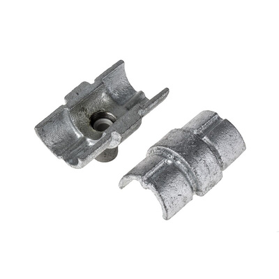 RS PRO Joint Clamp Connecting Component, Strut Profile Type 3, Round Tube Size Type 3