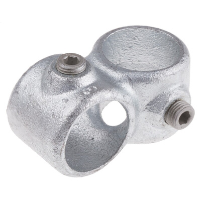 RS PRO M6, M8 90° Connector Connecting Component, Strut Profile Type 1, Round Tube Size Type 1