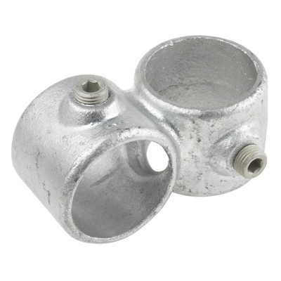 RS PRO M10 90° Connector Connecting Component, Strut Profile Type 2, Round Tube Size Type 2