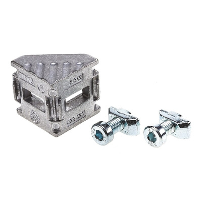 Bosch Rexroth M8 Angle Bracket Connecting Component, Strut Profile 40 mm, Groove Size 10mm
