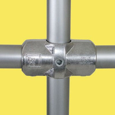 Kee Lite Cross Connector Connecting Component, Strut Profile Type 7, Round Tube Size Type 7