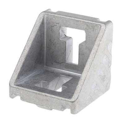 Bosch Rexroth M8 Angle Bracket Connecting Component, Strut Profile 50 mm, Groove Size 10mm