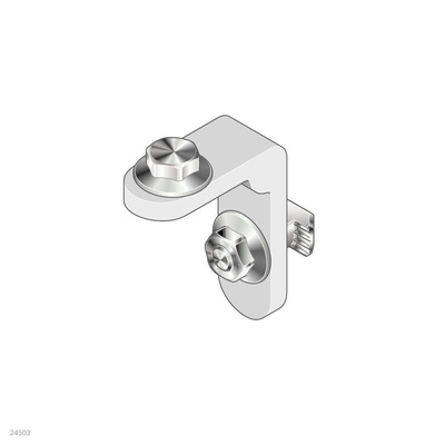 Bosch Rexroth M8 Suspension Bracket Connecting Component, Strut Profile 40 mm, 45 mm, 50 mm, 60 mm, Groove Size 10mm