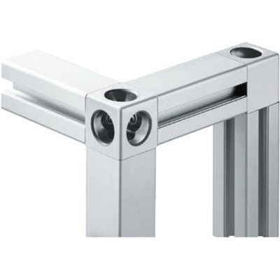 Bosch Rexroth S12 Cube Connector Connecting Component, Strut Profile 50 mm, Groove Size 10mm