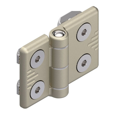 Bosch Rexroth Die Cast Aluminium Door Hinge, MGE, 6mm Slot, 30 mm Strut Profile
