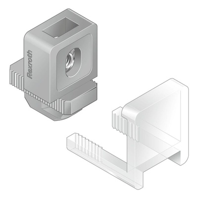 Bosch Rexroth PP Variofix Block, MGE, 8mm Slot, 30 mm Strut Profile