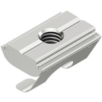 Bosch Rexroth M6 Sliding Block, Swivel-in Connecting Component, Strut Profile 40 mm, 45 mm, 50 mm, 60 mm, Groove Size
