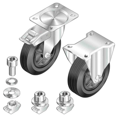 Bosch Rexroth Roller Fastening Kit Connecting Component, Strut Profile 40 mm, 45 mm, 50 mm, 60 mm, Groove Size 10mm