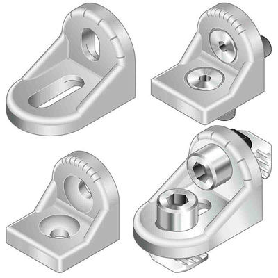 Bosch Rexroth Mounting Bracket Connecting Component, Strut Profile 30 mm, 40 mm, 45 mm, 50 mm, 60 mm, Groove Size 8mm