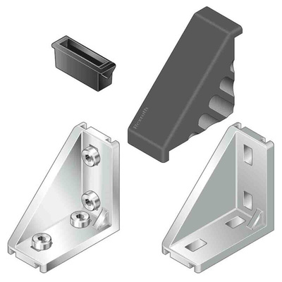 Bosch Rexroth M5 Mounting Bracket Connecting Component, Groove Size 8mm
