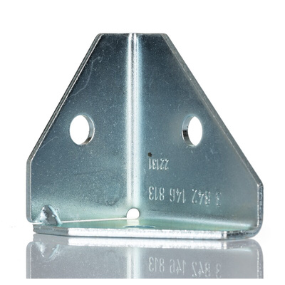 Bosch Rexroth M8 Mounting Bracket Connecting Component, Strut Profile 40 mm, 45 mm, 50 mm, 60 mm, Groove Size 10mm