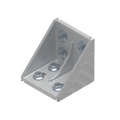 Bosch Rexroth M8 Mounting Bracket Connecting Component, Strut Profile 100 x 100 mm, Groove Size 10mm