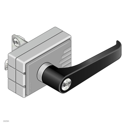 Bosch Rexroth Die Cast Zinc Door Lock, 8 mm, 10 mm Slot