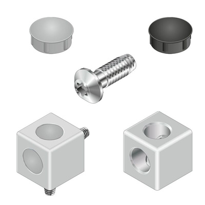 Bosch Rexroth Corner Connector Connecting Component, Strut Profile 45 x 45 mm, Groove Size 10mm