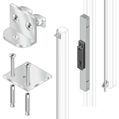 Bosch Rexroth Stainless Steel Panel, 10mm Slot