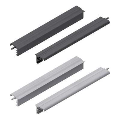 Bosch Rexroth Black PP Cover Strip, 120mm Length