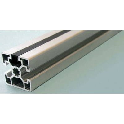 Bosch Rexroth Black PVC Cover Strip, 8mm Groove Size, 1m Length