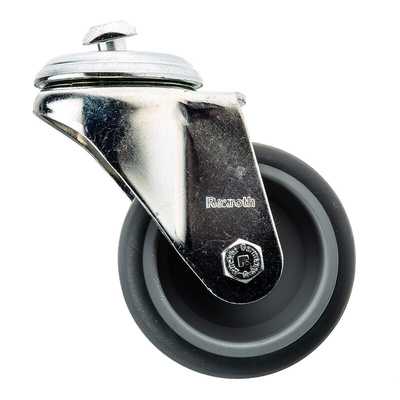 Bosch Rexroth M12 Thread Plastic Castor Wheels, 10mm Groove