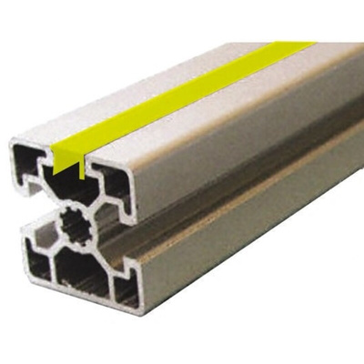 Bosch Rexroth Yellow PVC Cover Strip, 10mm Groove Size, 2m Length