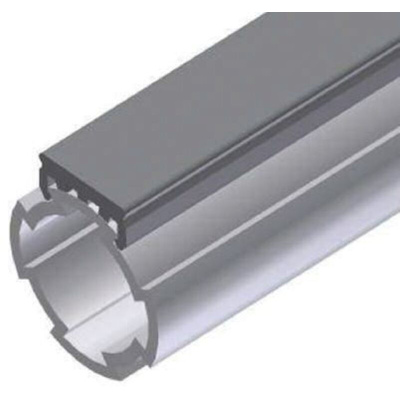 Bosch Rexroth Grey PVC Cover Strip, 10mm Groove Size, 2m Length