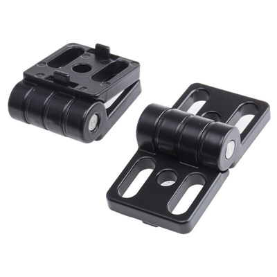 RS PRO Door Hinge, 30, 6mm Slot, 30 mm Strut Profile