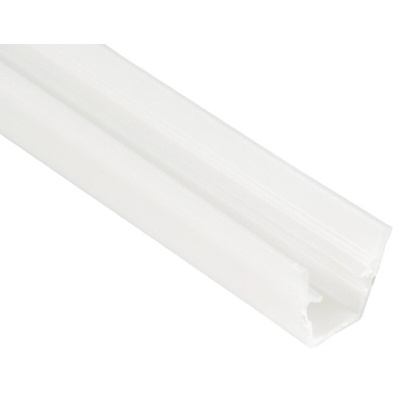 RS PRO Natural PP Cover Strip, 8mm Groove Size, 2m Length