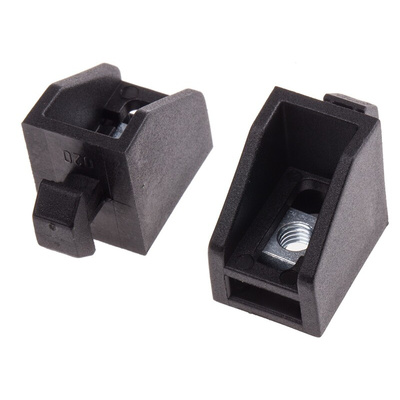 RS PRO Uniblock, 40, 8mm Slot, 40 mm Strut Profile