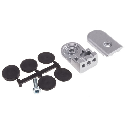 RS PRO Glass Panel Clamp, 30, 40, 6mm Slot