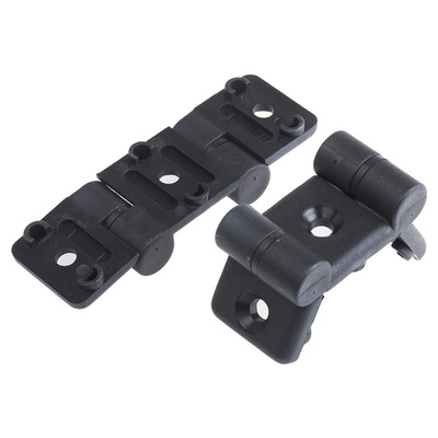RS PRO Door Hinge, 40, 8mm Slot, 40 mm Strut Profile