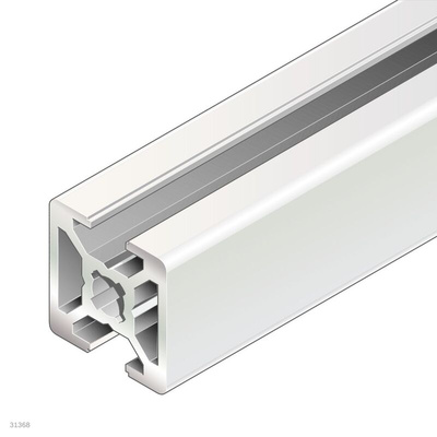 Bosch Rexroth Silver Aluminium Profile Strut, 20 x 20 mm, 6mm Groove, 3000mm Length