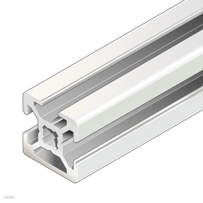 Bosch Rexroth Silver Aluminium Profile Strut, 20 x 20 mm, 6mm Groove, 3000mm Length