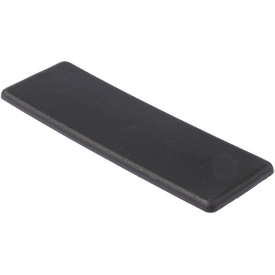 RS PRO Black End Cap, 8mm Groove