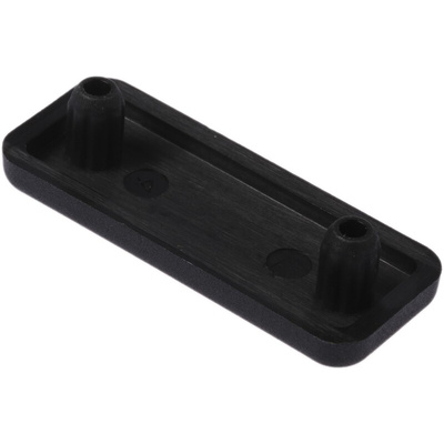 RS PRO Black End Cap, 8mm Groove