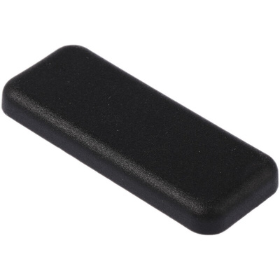 RS PRO Black End Cap, 8mm Groove