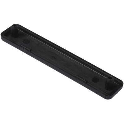 RS PRO Black End Cap, 8mm Groove