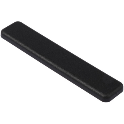 RS PRO Black End Cap, 8mm Groove