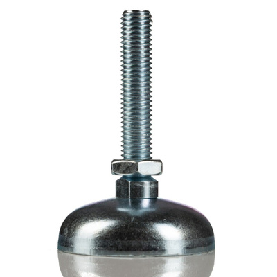Bosch Rexroth M12 Thread Steel Adjustable Foot, 10mm Groove
