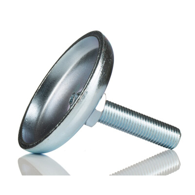 Bosch Rexroth M16 Thread Steel Adjustable Foot, 10mm Groove