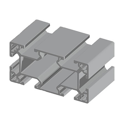 FlexLink Silver Aluminium Profile Strut, 44 x 88 mm, 11mm Groove, 2000mm Length, Series XC