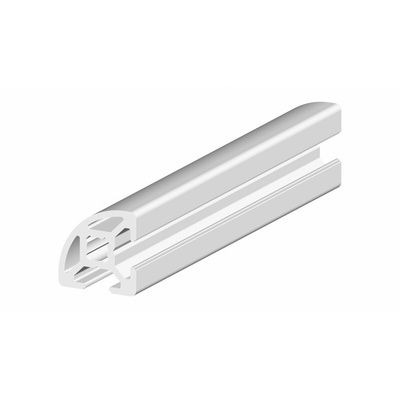 RS PRO Silver Aluminium, Anodized Profile Strut, 20 x 20 mm, 6mm Groove, 3m Length
