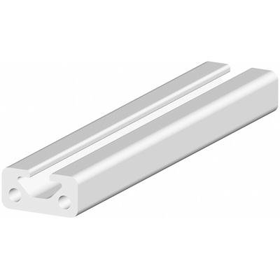 RS PRO Silver Aluminium, Anodized Profile Strut, 20 x 10 mm, 5mm Groove, 1m Length