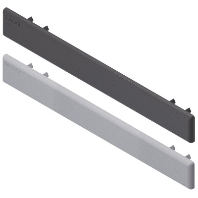 Bosch Rexroth Black PP Cover Cap, 225 x 180 mm Strut Profile, 10mm Groove