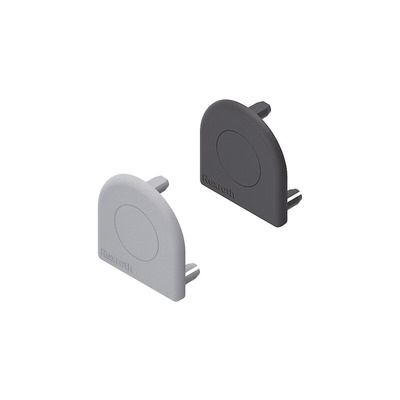 Bosch Rexroth Black PP Cover Cap, 40 x 40 mm Strut Profile, 10mm Groove